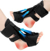 Plantar Fasciitis Brace for Plantar Fasciitis Pain Relief,Plantar Fasciitis Night Splint,Foot Drop and Achilles Tendonitis Brace,Night Splint for Plantar Fasciitis Men & Women(1 Pce Black), no sales tax except Kansas