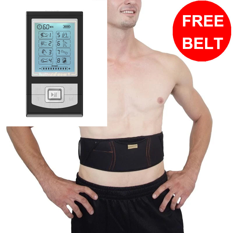 HealthmateForever NK8GL TENS Muscle Recovery & Pain Relief System (Black)